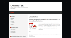 Desktop Screenshot of lanwriter.com